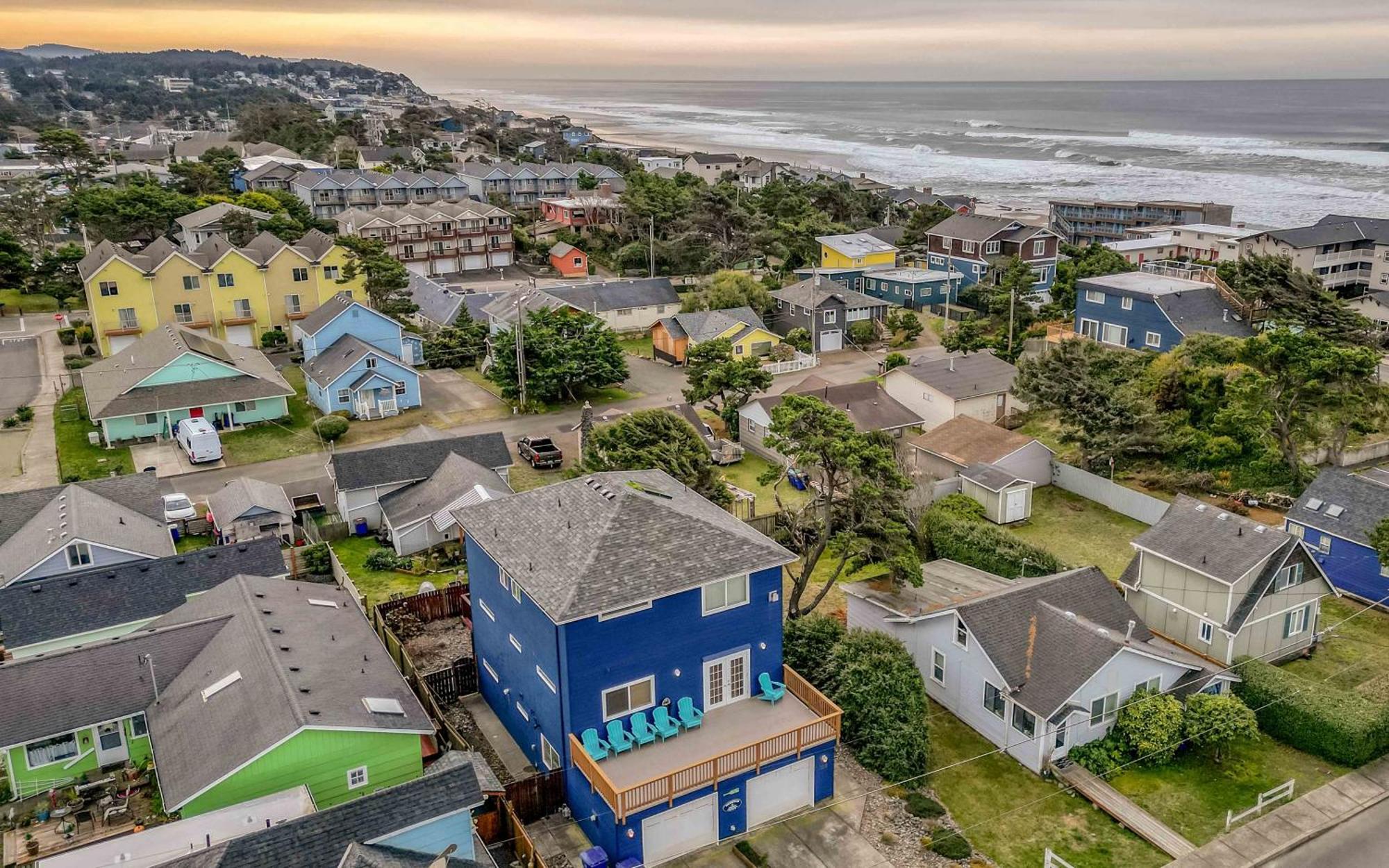 The Blue Crab Villa Lincoln City Dış mekan fotoğraf